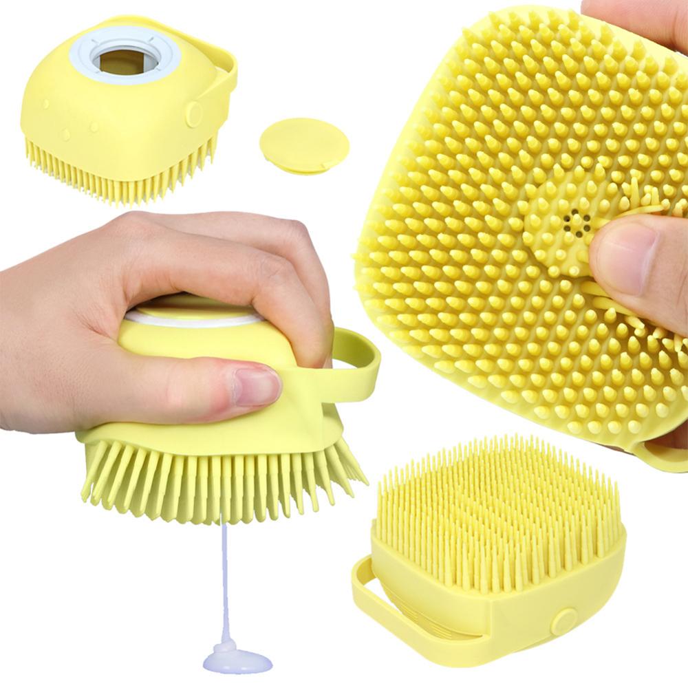 Geaux 🙂 Clean Dog Bath Brush - Geaux24